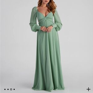 Flowy Rosalynn Formal Sweetheart Dress